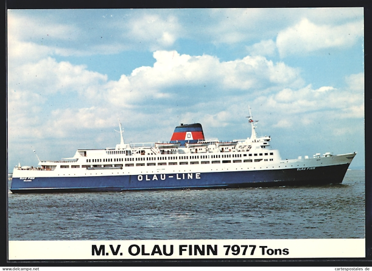 AK Passagierschiff MV Olau Finn, Olau Line  - Paquebots