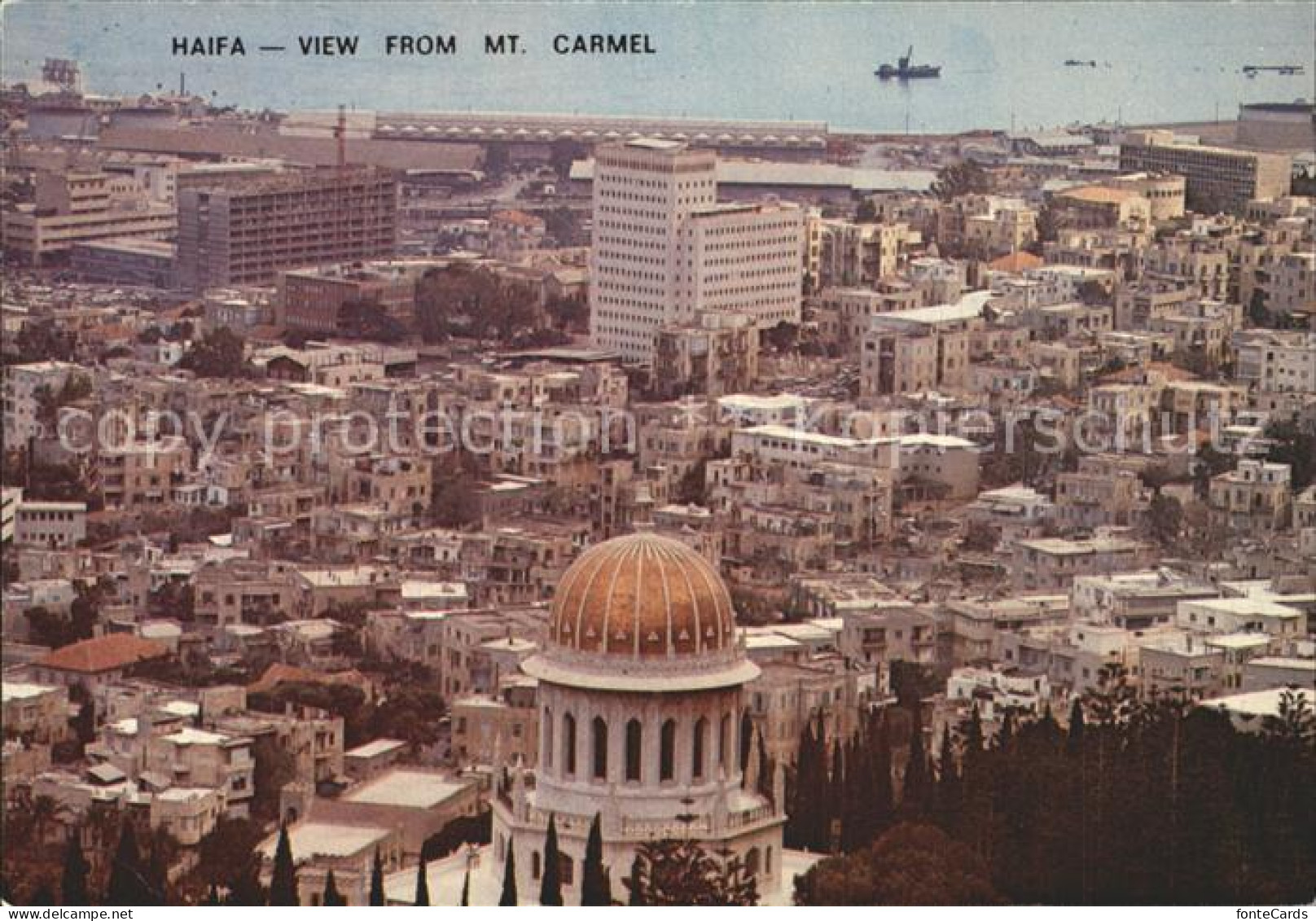 72298862 Haifa Blick Von Mount Carmel Haifa - Israel