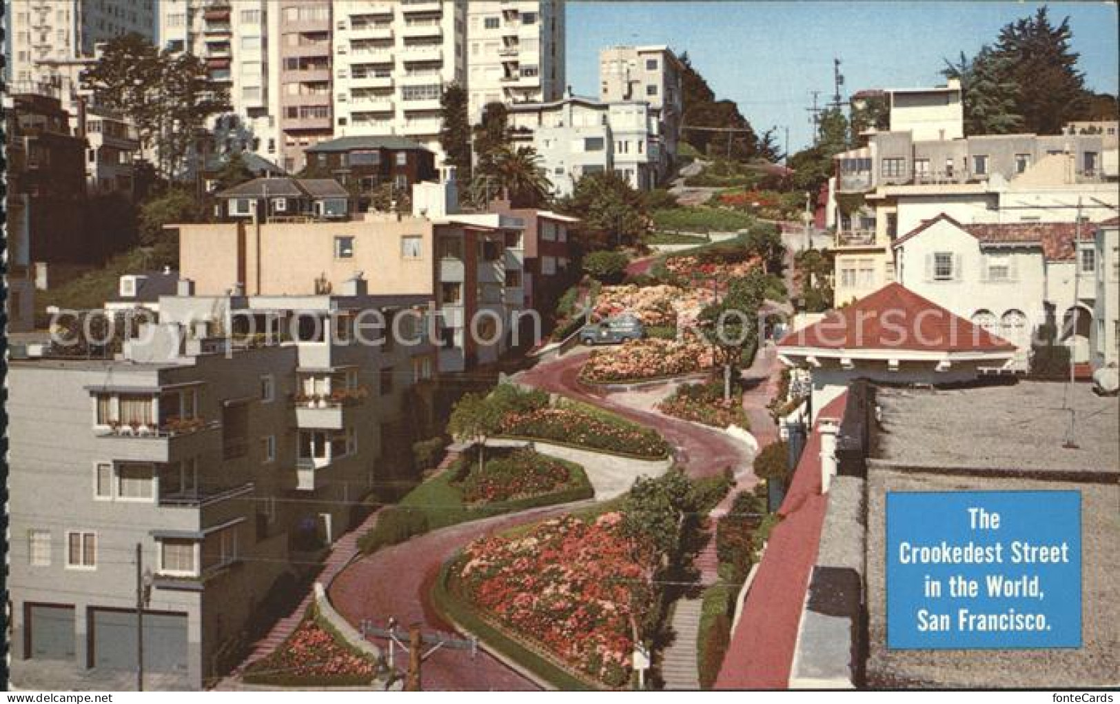 72298822 San_Francisco_California Lombard Street - Andere & Zonder Classificatie