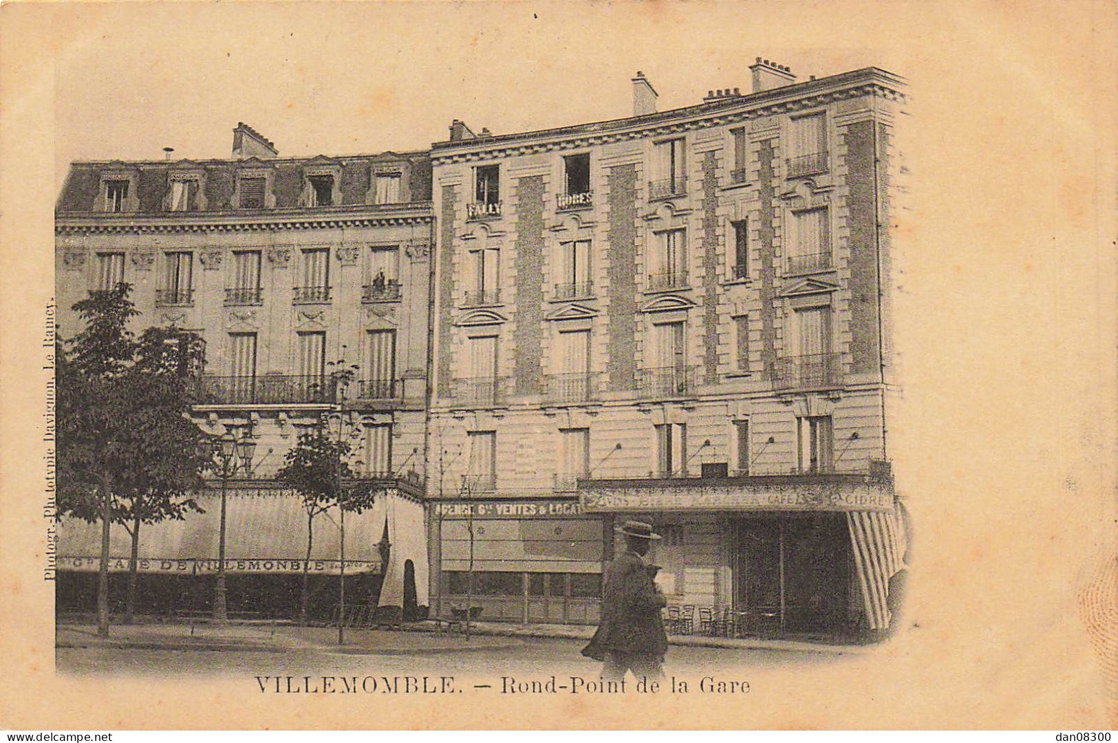 RARE  93 VILLEMOMBLE ROND POINT DE LA GARE - Villemomble