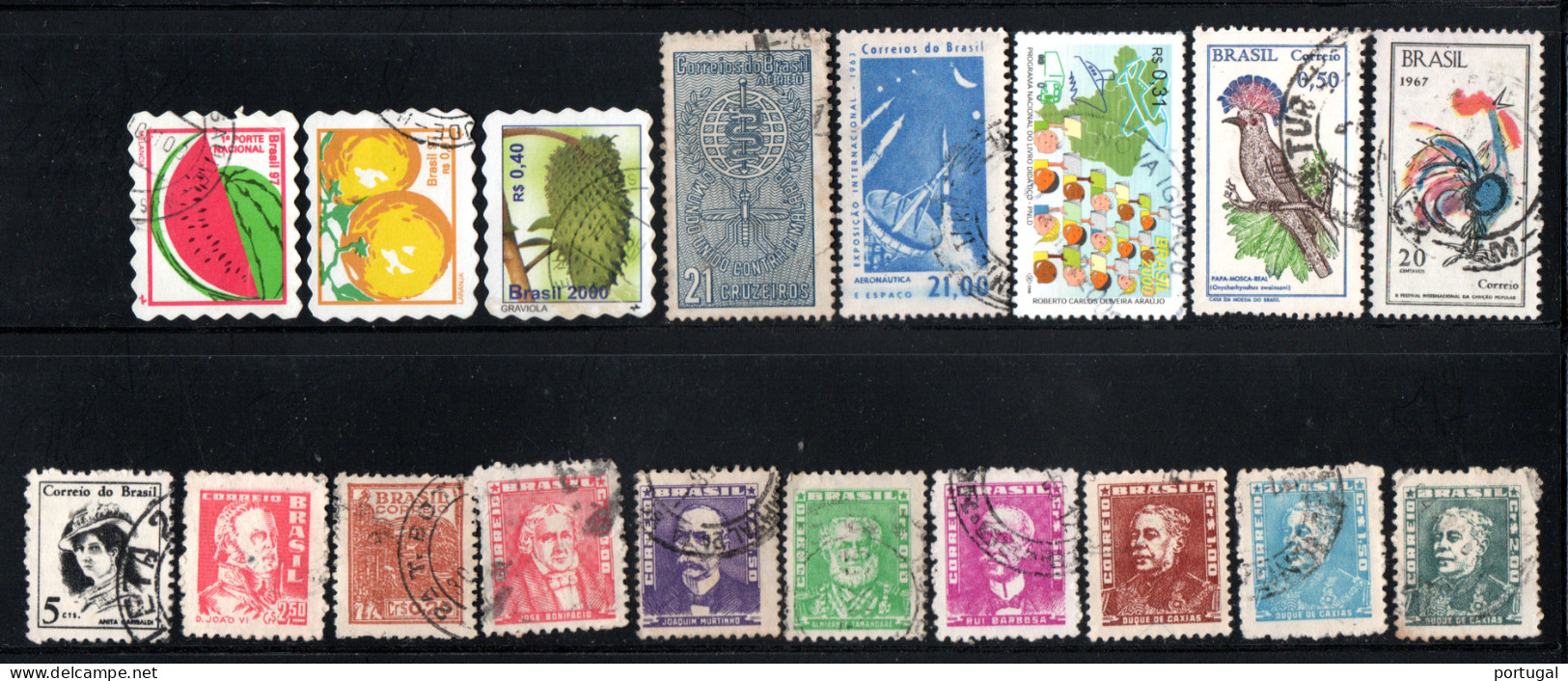 Brésil ( 18 Timbres ) - OBLITERE - Collections, Lots & Séries