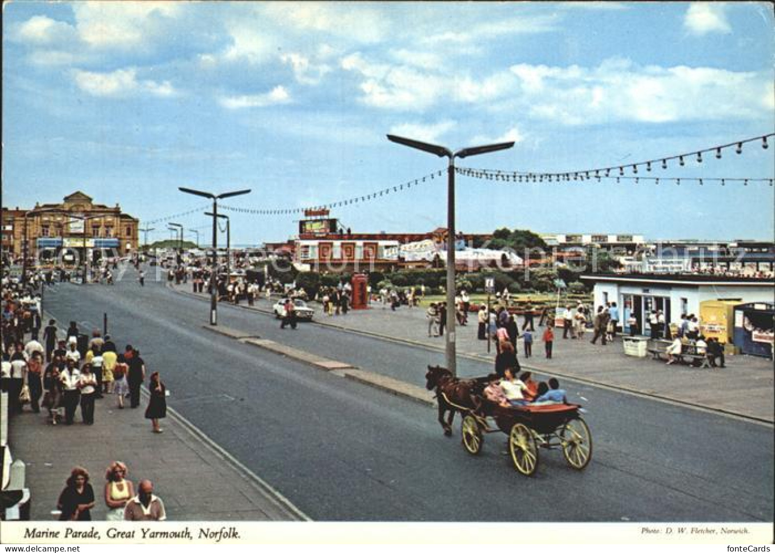 72296907 Great Yarmouth Marine Parade Pferdekutsche  - Other & Unclassified