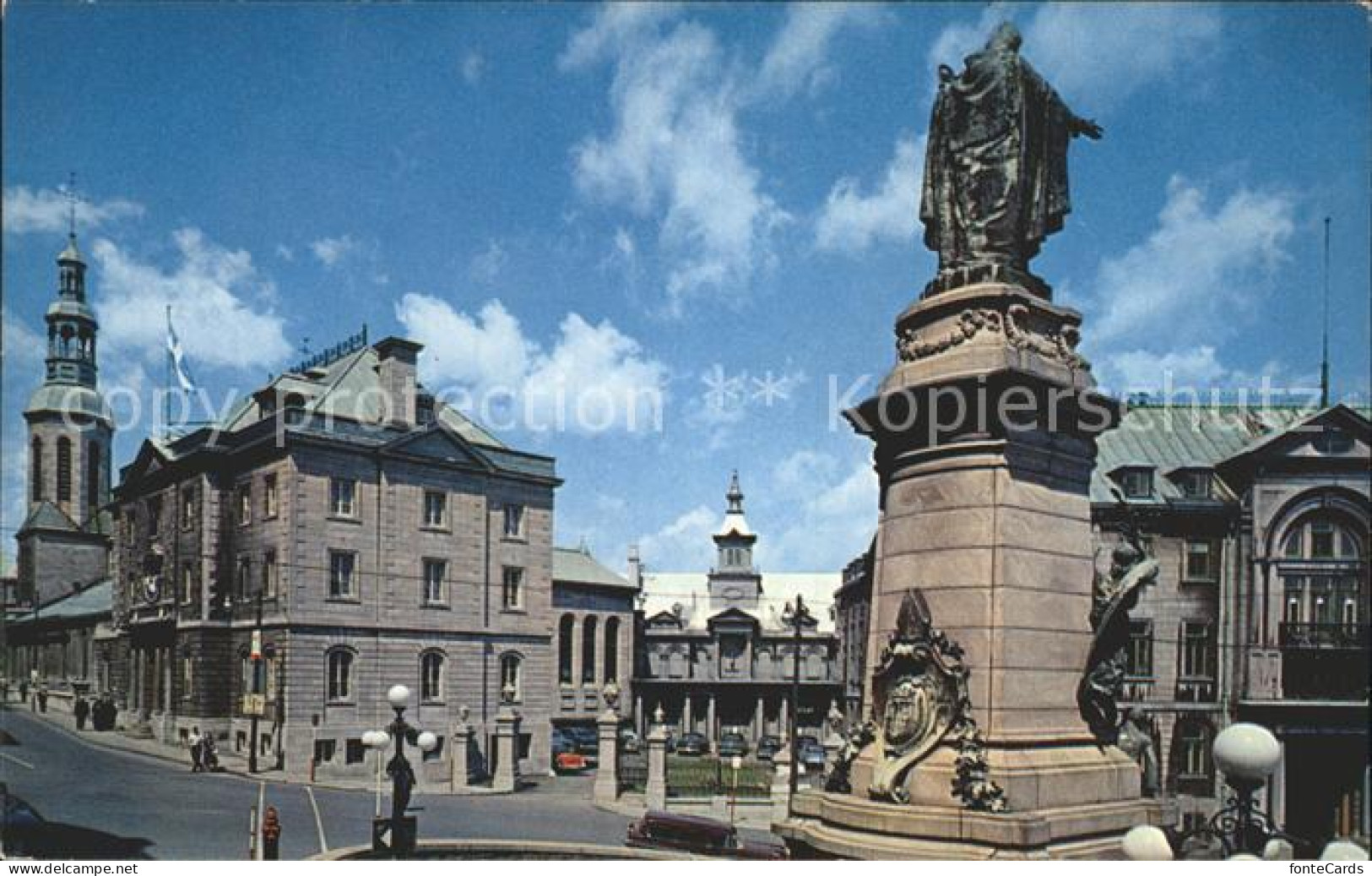 72296648 Quebec Monument Of Monsignor Laval Quebec - Zonder Classificatie