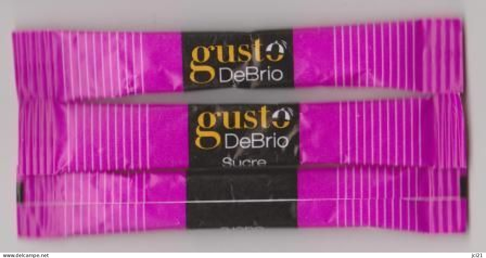 3 Sticks De Sucre " Gusto DeBrio  " "lettres A, C Et G" [S105]_Di135 - Zucker