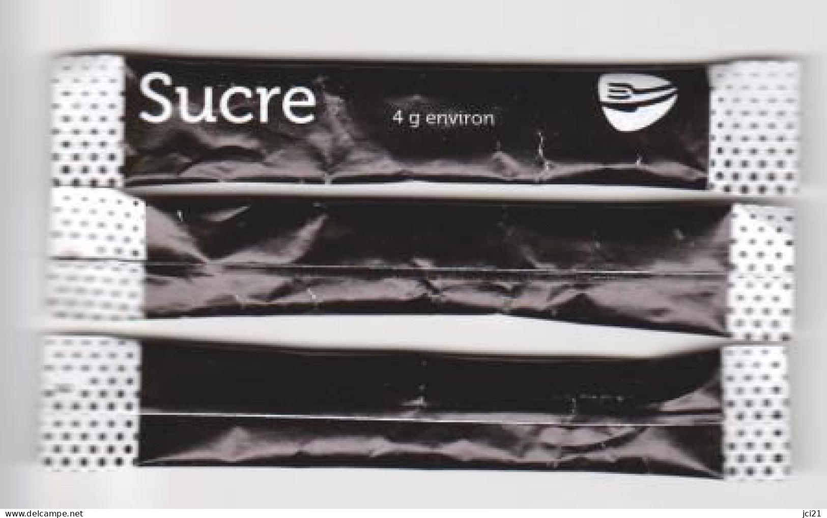 3 Sachet Stick Sucre " Sucre 4 Gr " (S244) _Di373 - Zucchero (bustine)