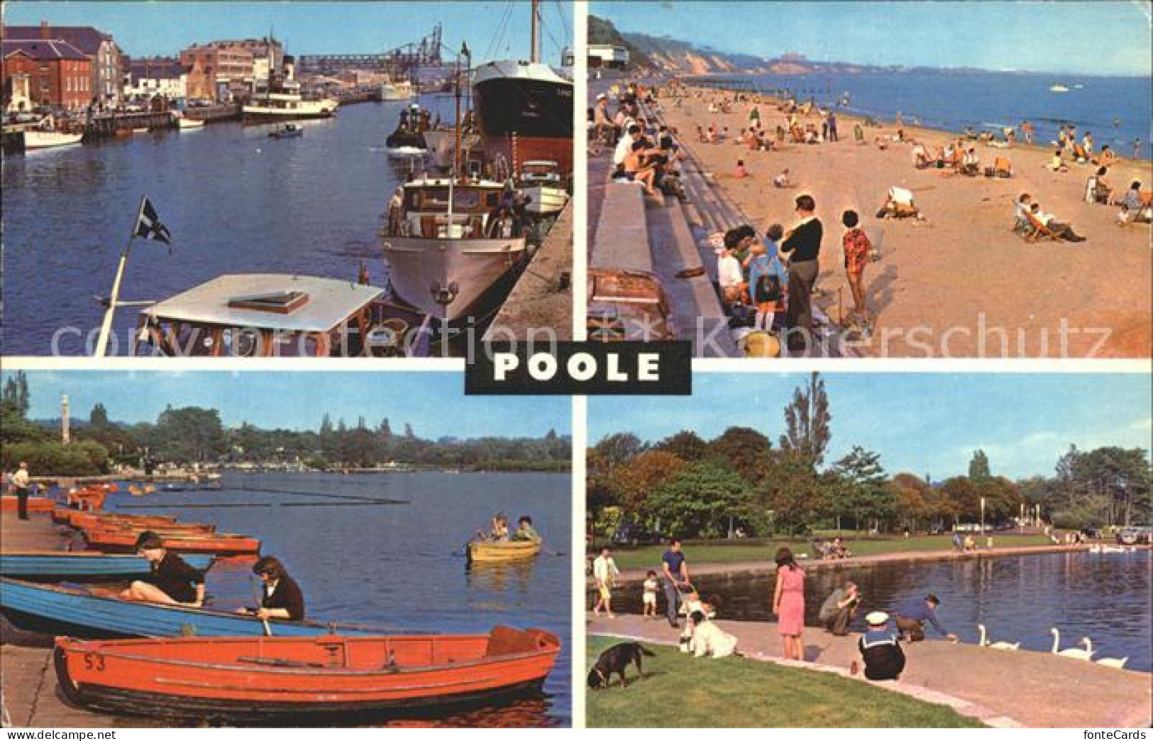 72296596 Poole Dorset Strand Teich Hafen Kanal Poole Dorset - Other & Unclassified