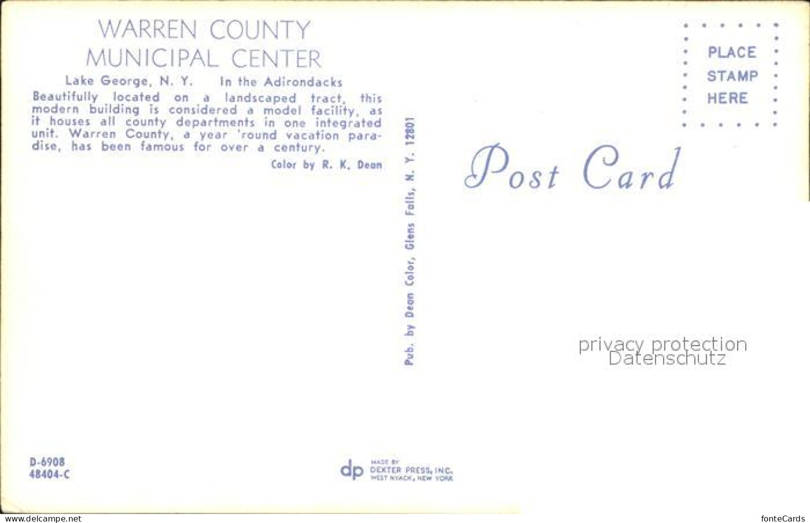 72296593 Lake_George_New_York Warren County Municipal Center - Andere & Zonder Classificatie