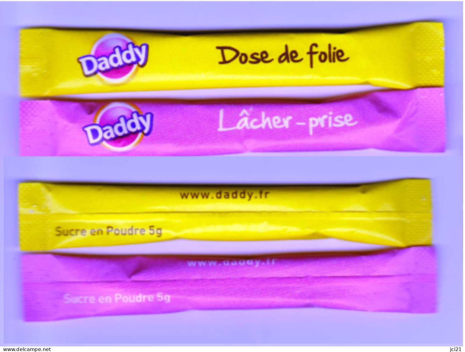 2 Stick De Sucre, Sugar " Daddy " (scan Recto-verso) [S135]_Di217 - Non Classificati