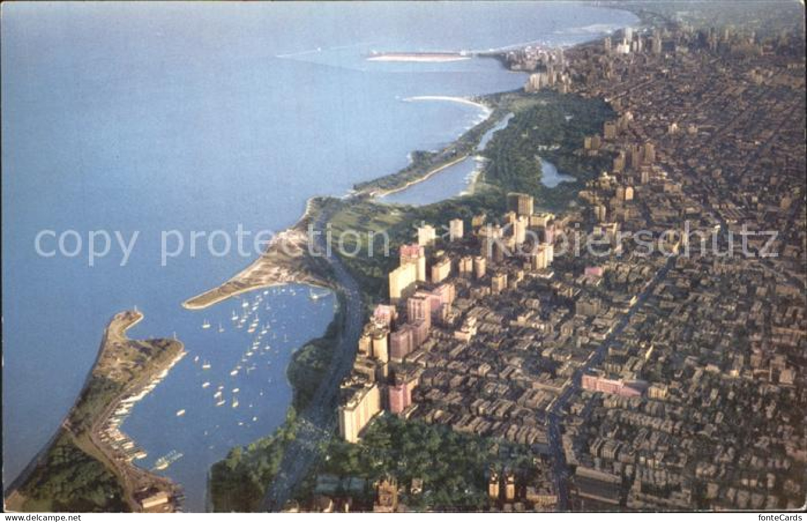 72293197 Chicago_Illinois From Famed Gold  - Autres & Non Classés