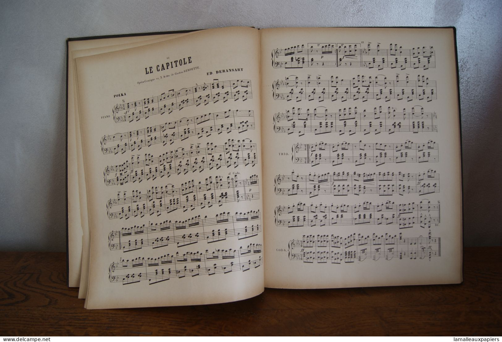 Album De Danses, Piano (1900 ?) édition Choudens Fils - Instrumento Di Tecla