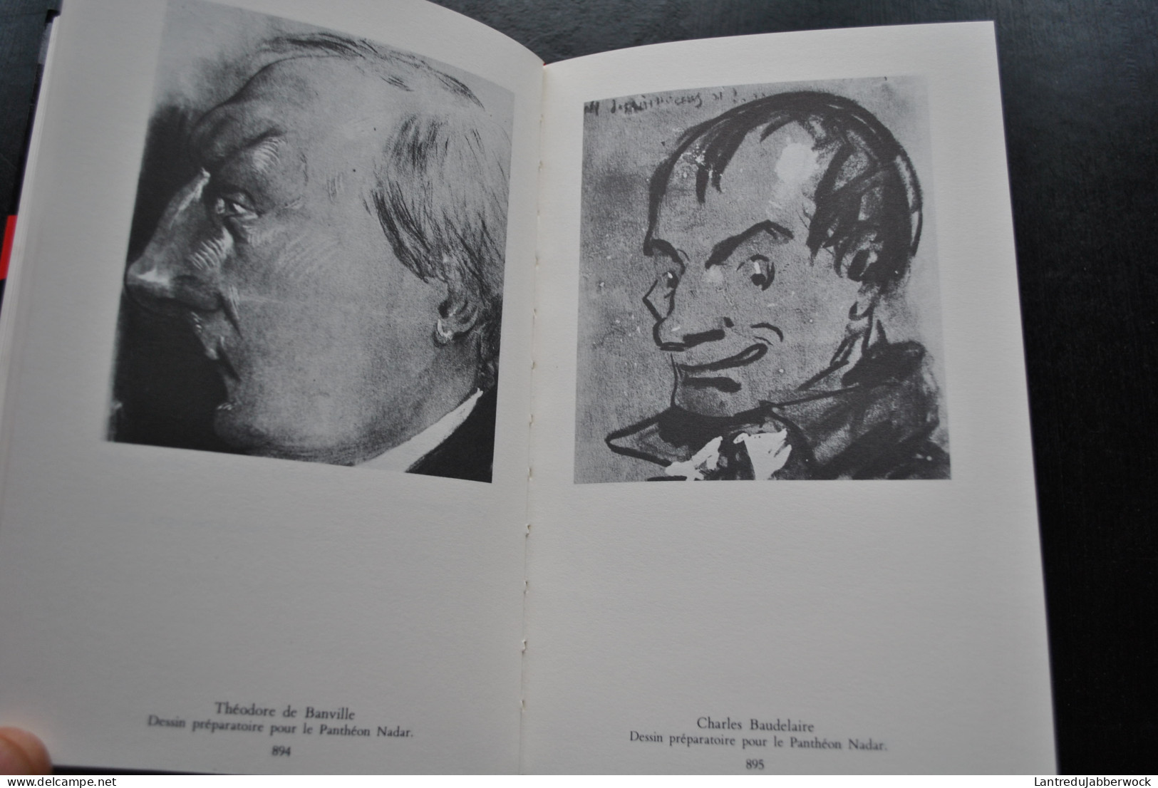 NADAR Photographies - Dessins et écrits Complet en 2 volumes Réédition de 1994 - Photographe caricaturiste art musique