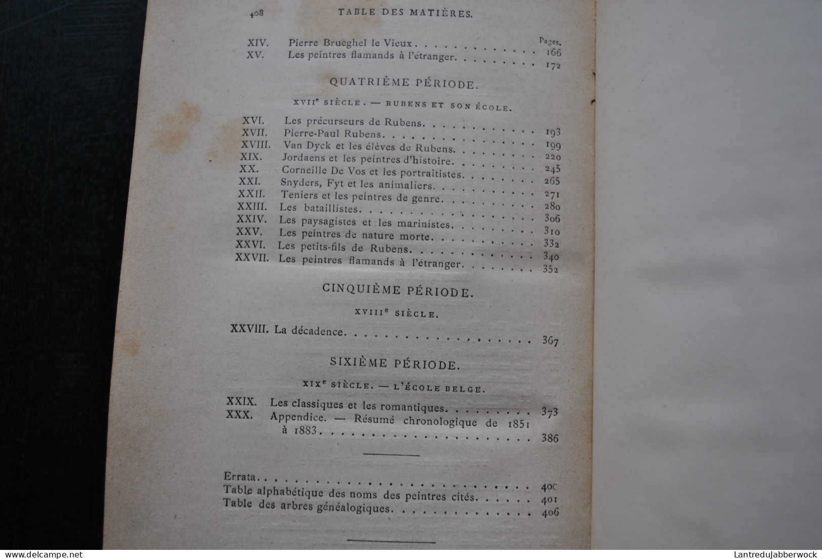 WAUTERS La Peinture Flamande Bibliothèque De L'enseignement Des Beaux-Arts Quantin Imprimeur Monogrammes Signatures - Kunst