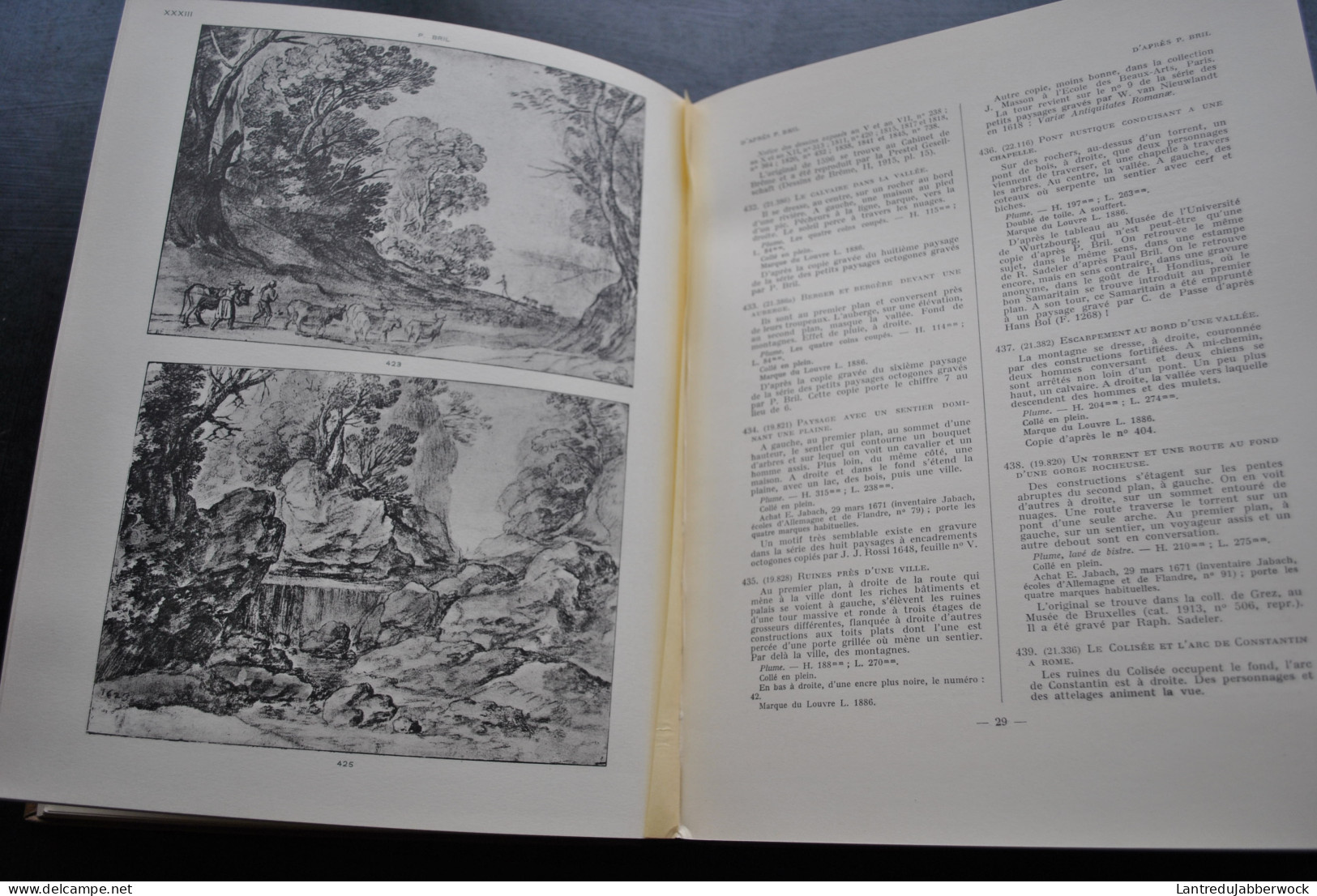 LUGT Fritz INVENTAIRE GENERAL DES DESSINS DES ECOLES DU NORD ECOLE FLAMANDE TOME 1 & 2 COMPLET MUSEE DU LOUVRE Filigrane - Art