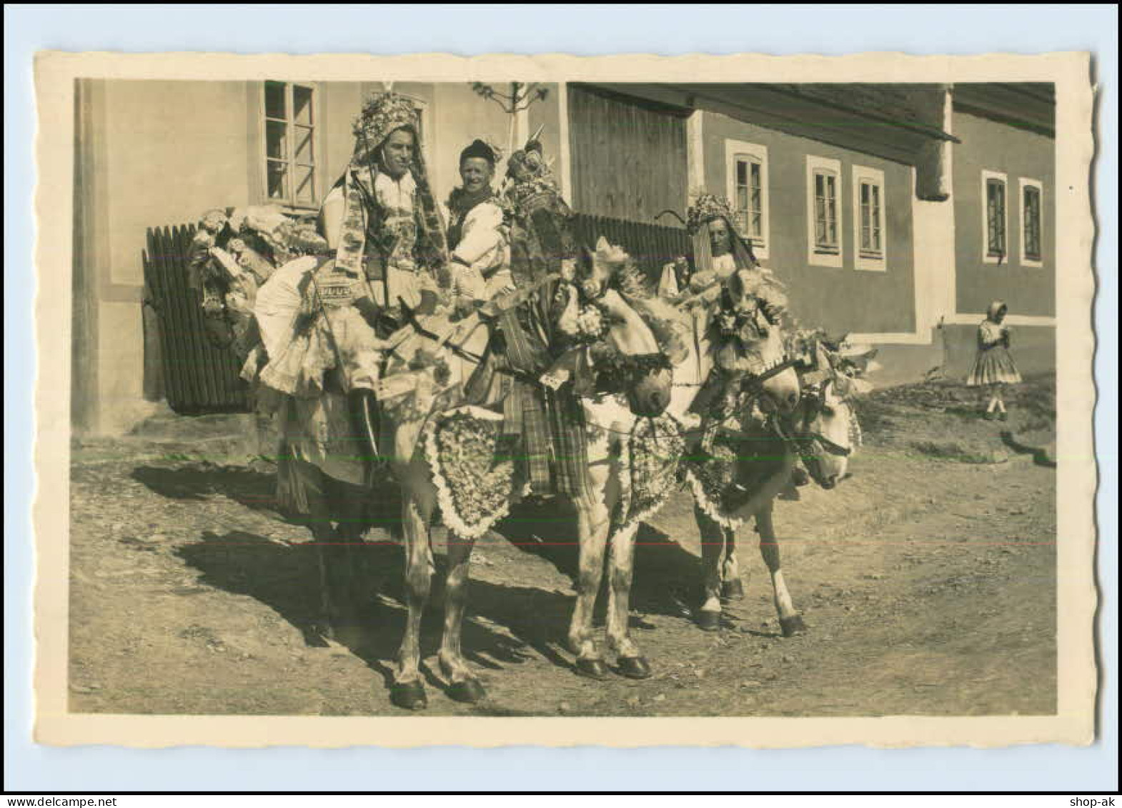 Y3865/ Moravske Kroje  Tschechien Foto AK Ca.1938 - Tchéquie