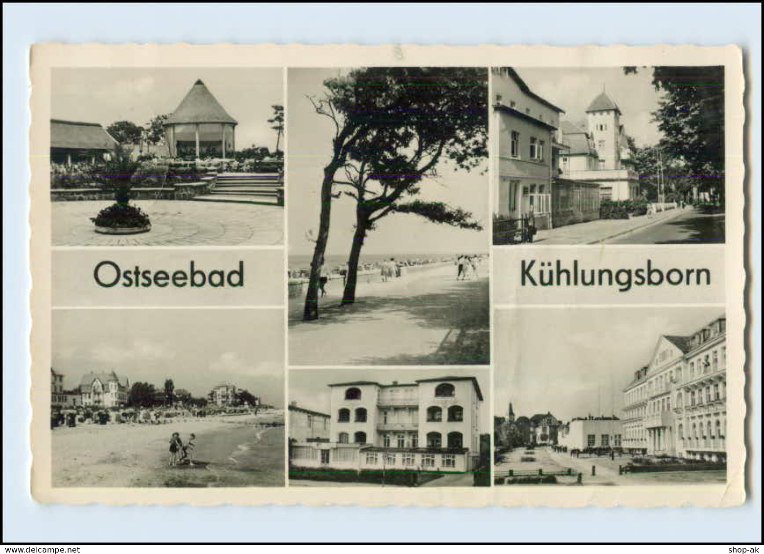 N525-182./ Ostseebad Kühlungsborn Foto AK 1959 - Autres & Non Classés