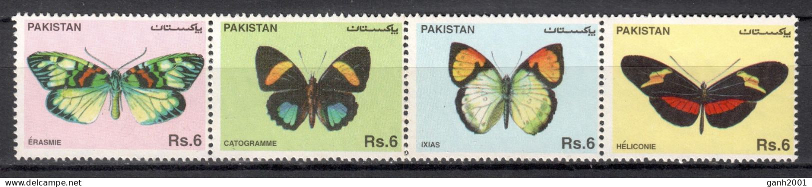 Pakistan 1995 / Butterflies MNH Mariposas Papillons Schmetterlinge / Cu21964  41-15 - Papillons