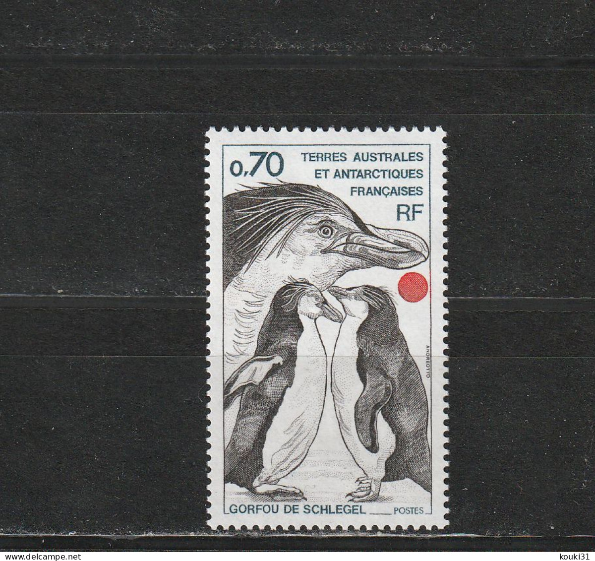 TAAF YT 81 ** : Manchot - 1979 - Unused Stamps