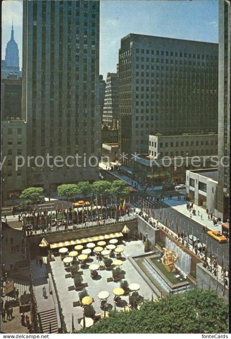 72291505 New_York_City Plaza Rockefeller Center  - Other & Unclassified