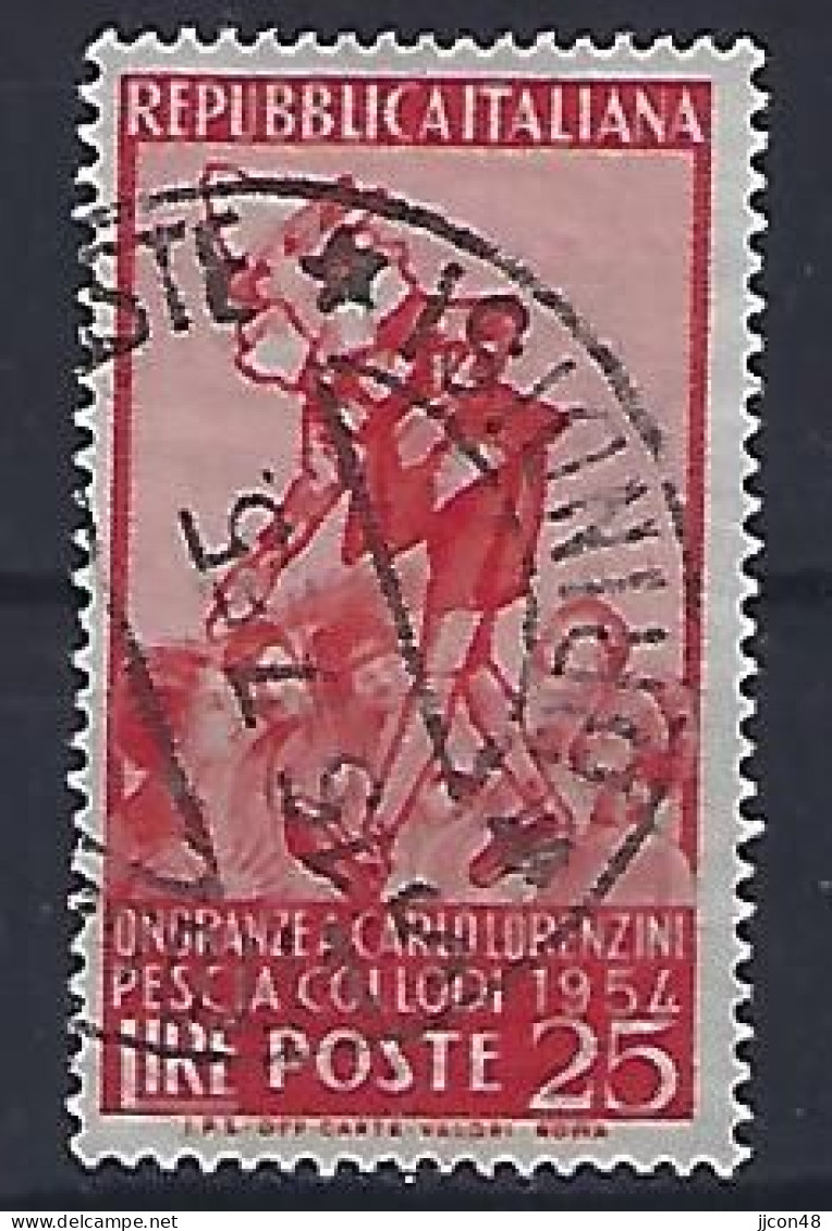 Italy 1954  Carlo Lorenzini (o) Mi.919 - 1946-60: Used