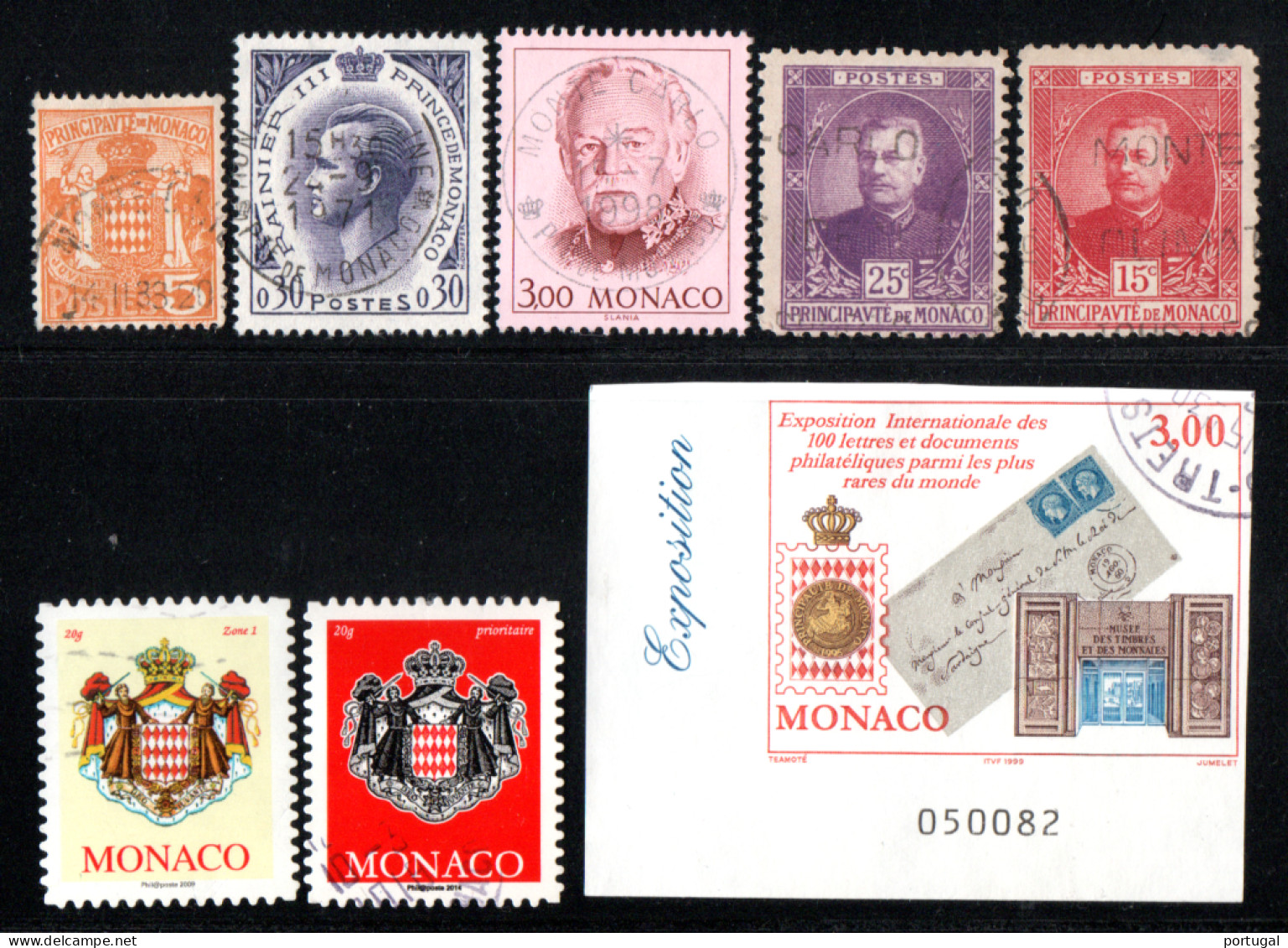 Monaco (  105 Timbres ) - OBLITERE - Collections, Lots & Series