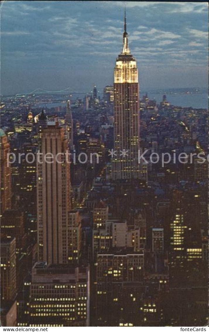 72291121 New_York_City Empire State Building At Night - Other & Unclassified