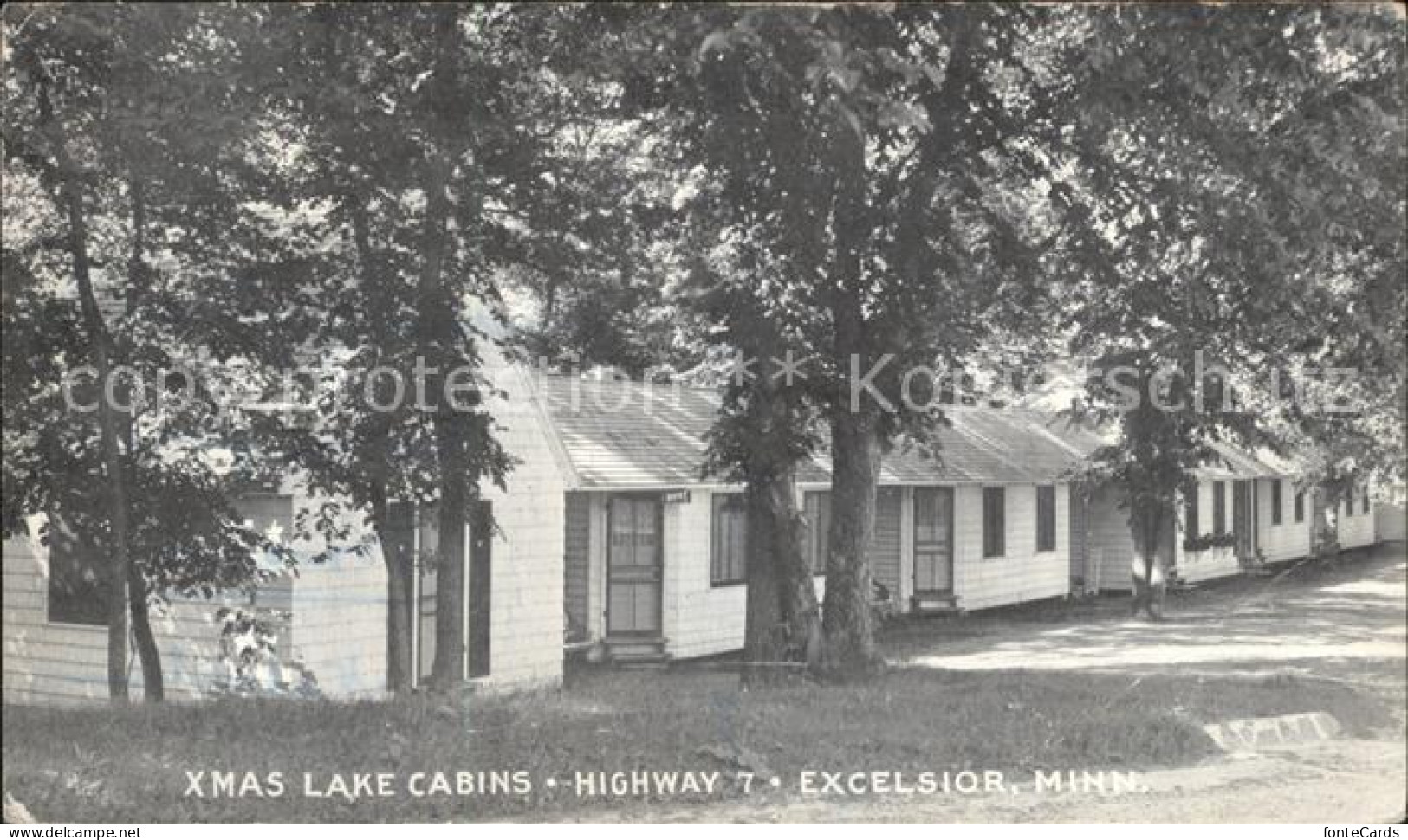 72291117 Excelsior_Minnesota XMas Lake Cabins - Sonstige & Ohne Zuordnung