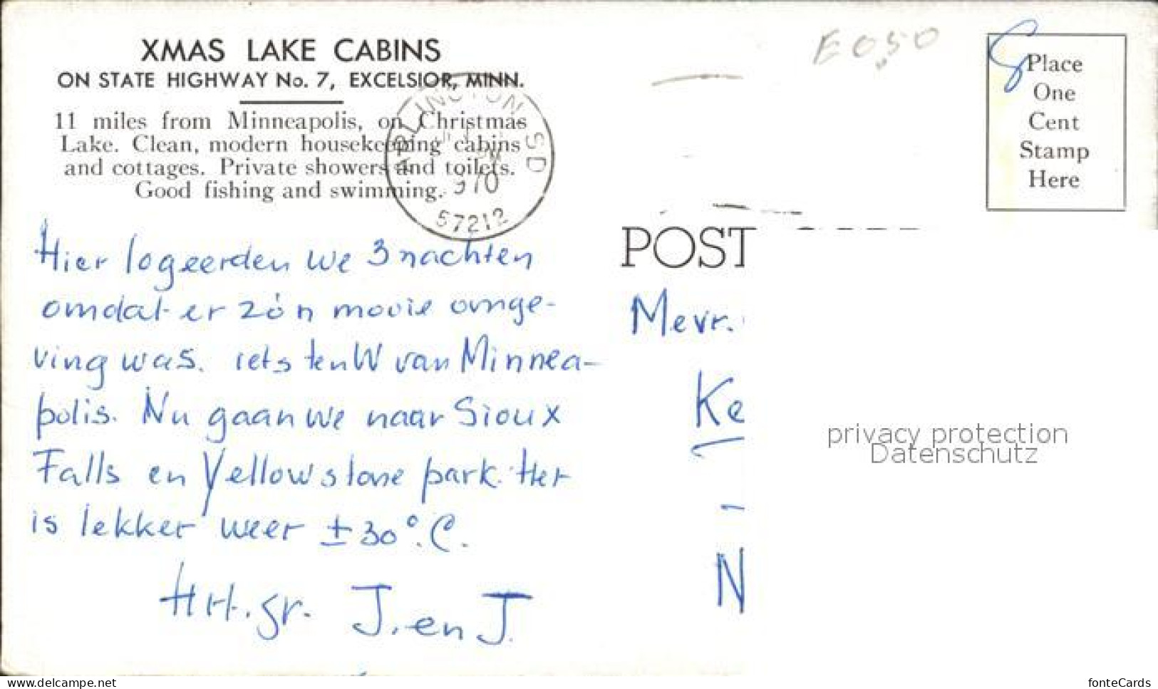 72291117 Excelsior_Minnesota XMas Lake Cabins - Andere & Zonder Classificatie