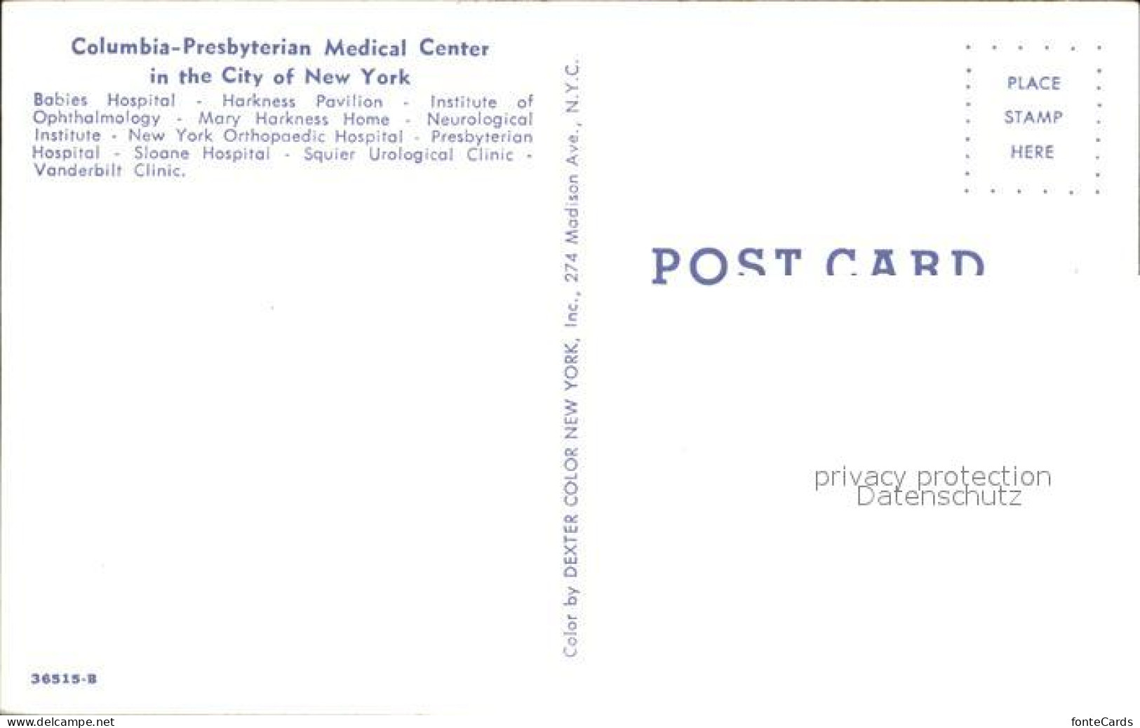 72291097 New_York_City Fliegeraufnahme Comumbia Presbyterian Medical Center - Other & Unclassified