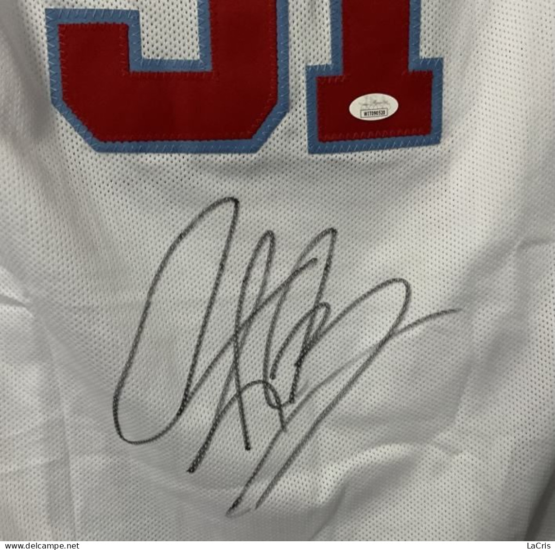 Los Angeles Lakers Dennis Rodman Hand Signed #91 NBA Basketball Custom Jersey Authenticated JSA ! - Autografos