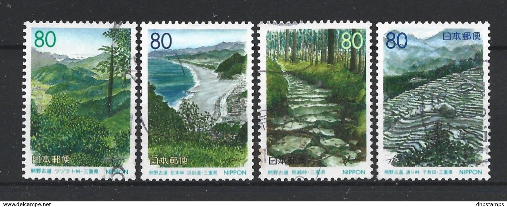 Japan 1999 Landscapes Y.T. 2536/2539 (0) - Used Stamps