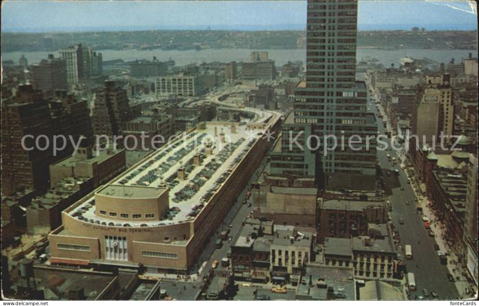 72291072 New_York_City Port Authority Bus Terminal Fliegeraufnahme - Other & Unclassified