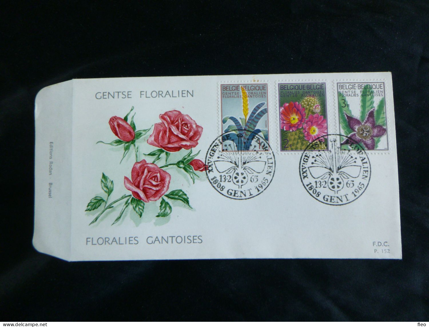 1965 1315-1317 FDC (Gent)  : " Floralies / Floralién   " - 1961-1970