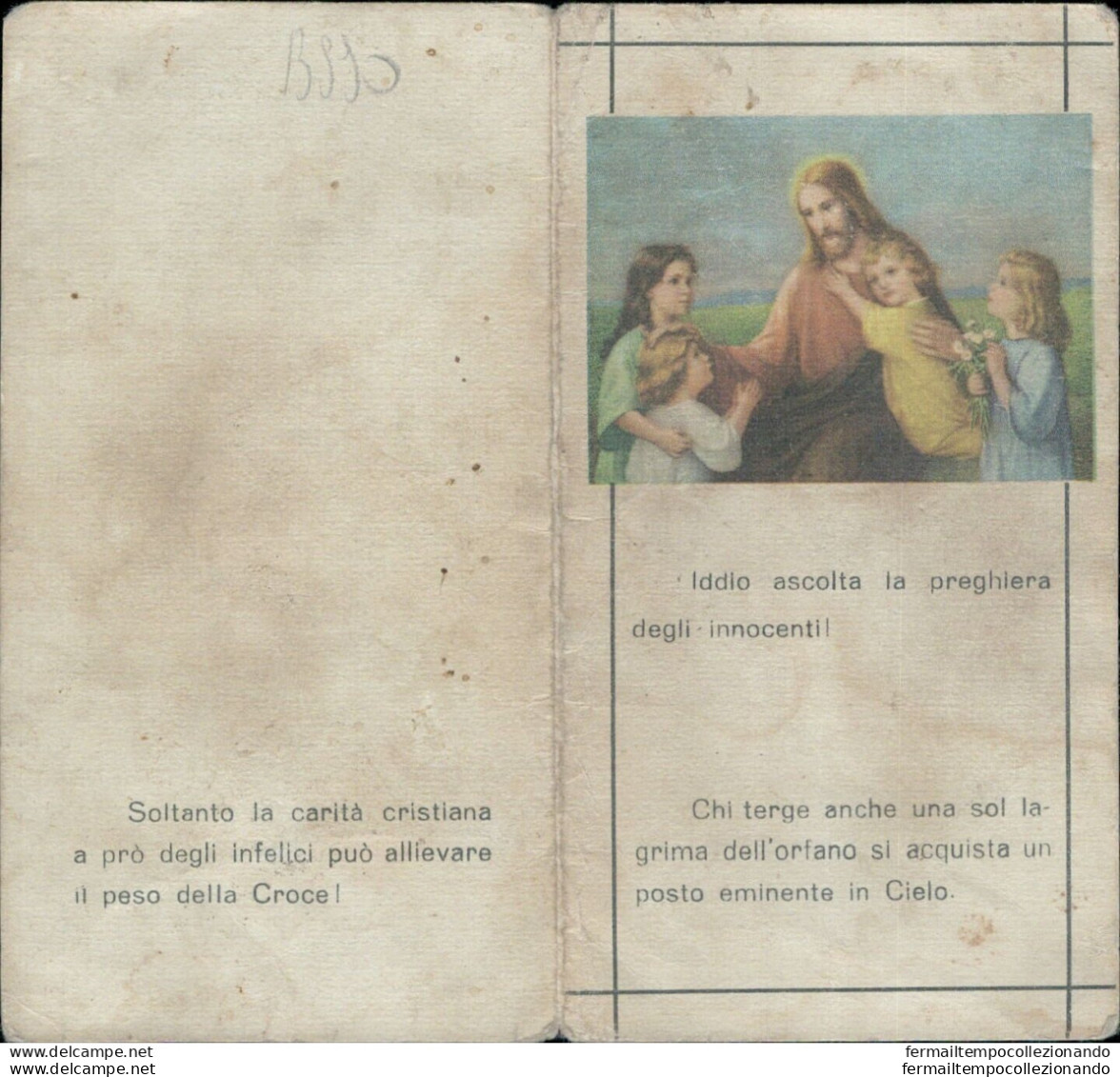 Bs90 Calendarietto Religioso S.rita Da Cascia - Otros & Sin Clasificación