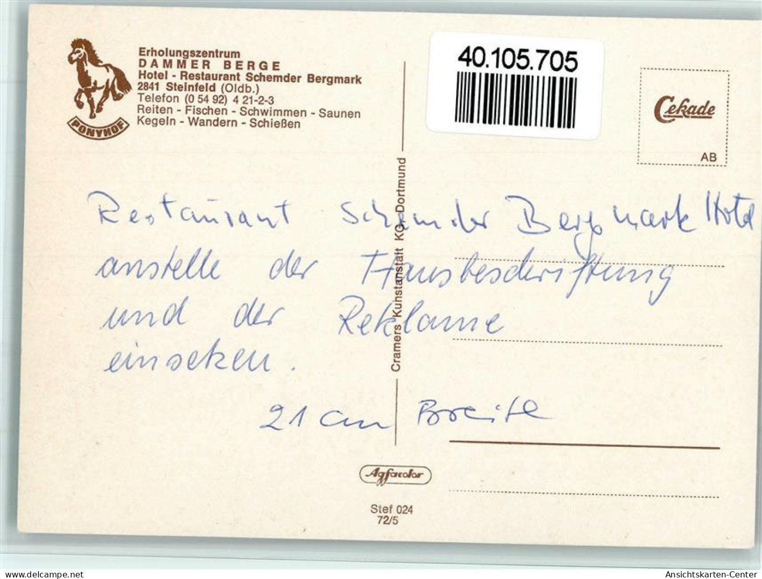 40105705 - Steinfeld (Oldenburg) - Other & Unclassified
