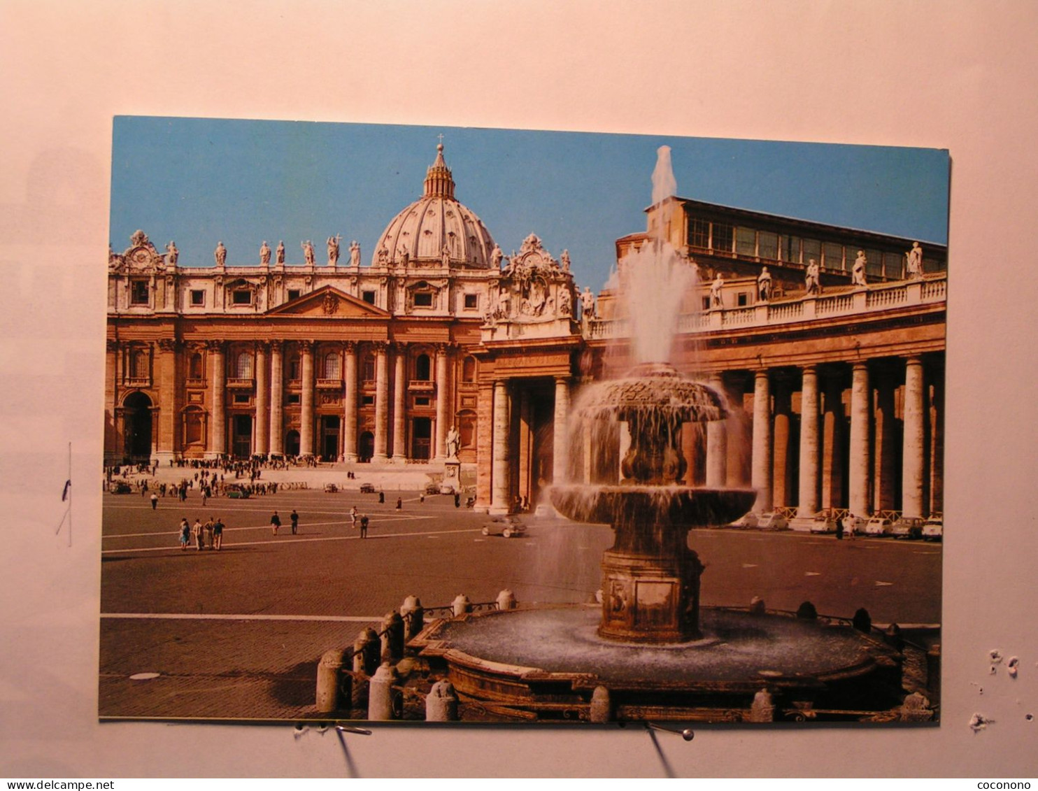 Roma (Rome) - Basilica Di San Pietro - Fontana Del Bernini - Churches