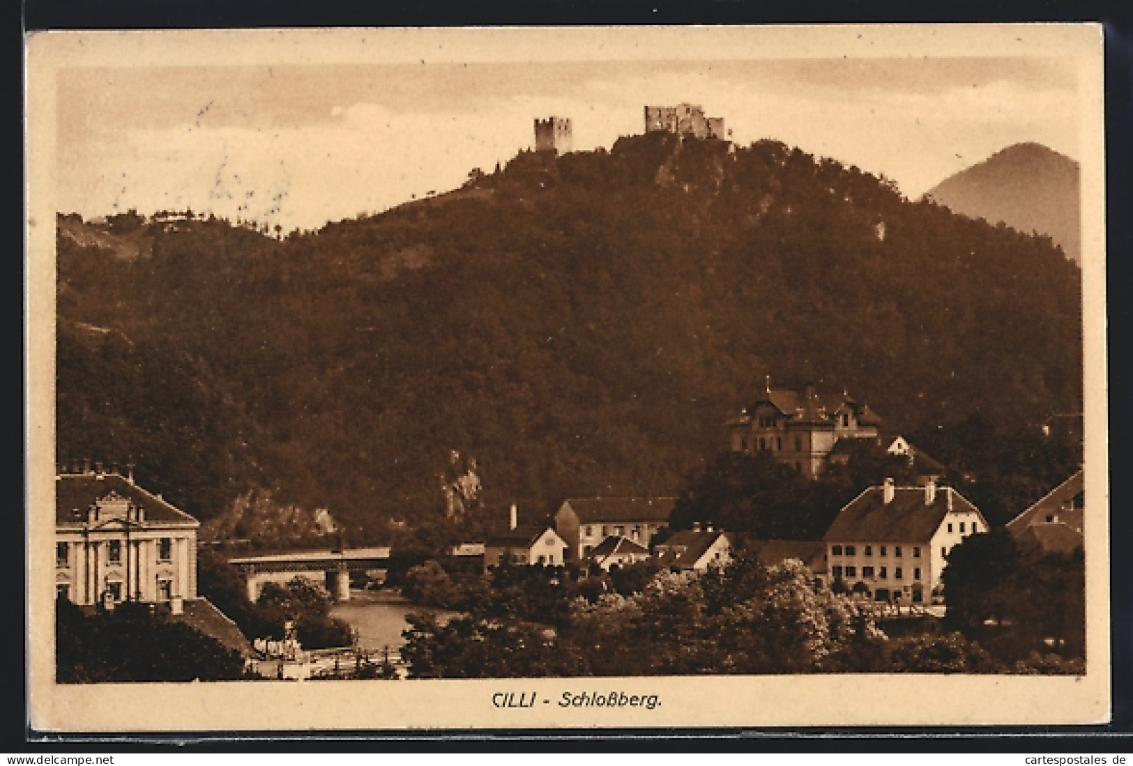 AK Cilli, Blick Aus Den Schlossberg  - Slovénie