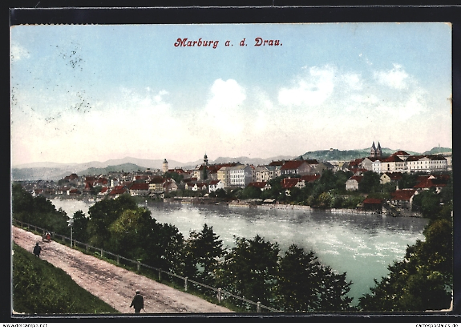 AK Marburg A. D. Drau, Panorama  - Slovenia