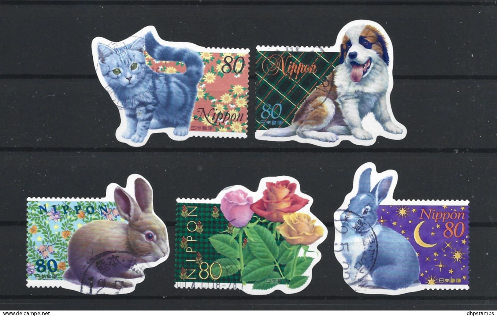 Japan 1999 Greetings  Y.T. 2529/2533 (0) - Used Stamps