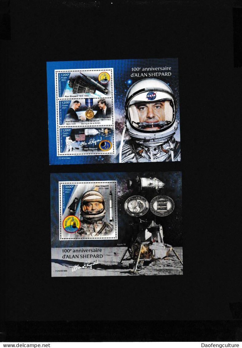 Chad 2023 Space Alan Shepard - Chad (1960-...)