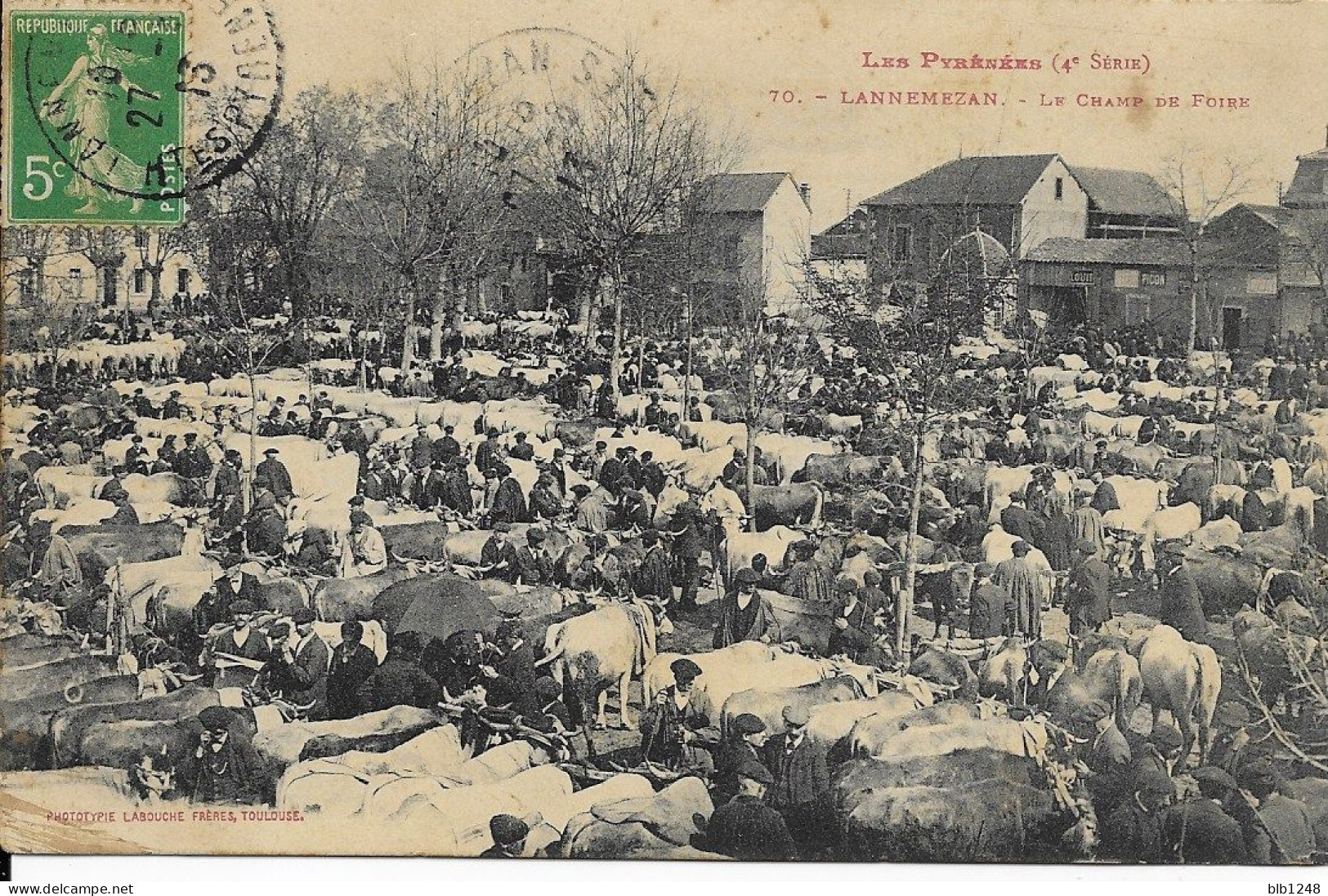 65] Hautes Pyrénées Lannemezan Le Champ De Foire - Lannemezan