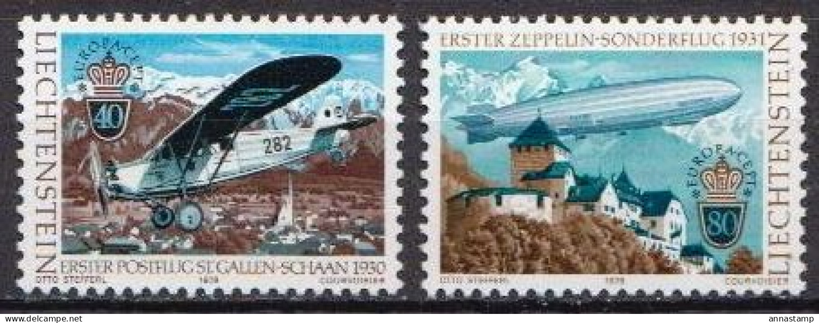 Liechtenstein MNH Set - 1979