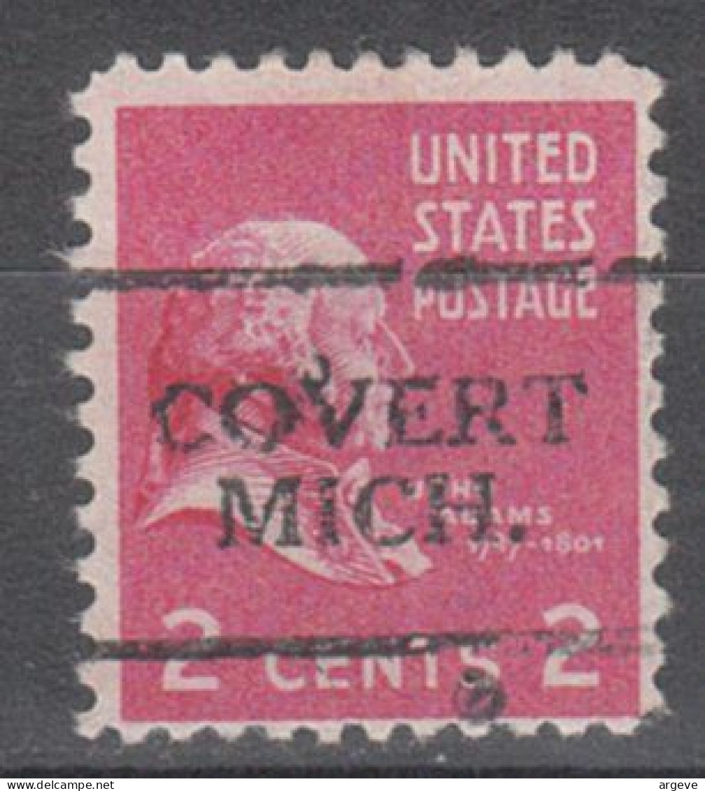 USA Precancel Vorausentwertungen Preo Locals Michigan, Covert 701 - Precancels