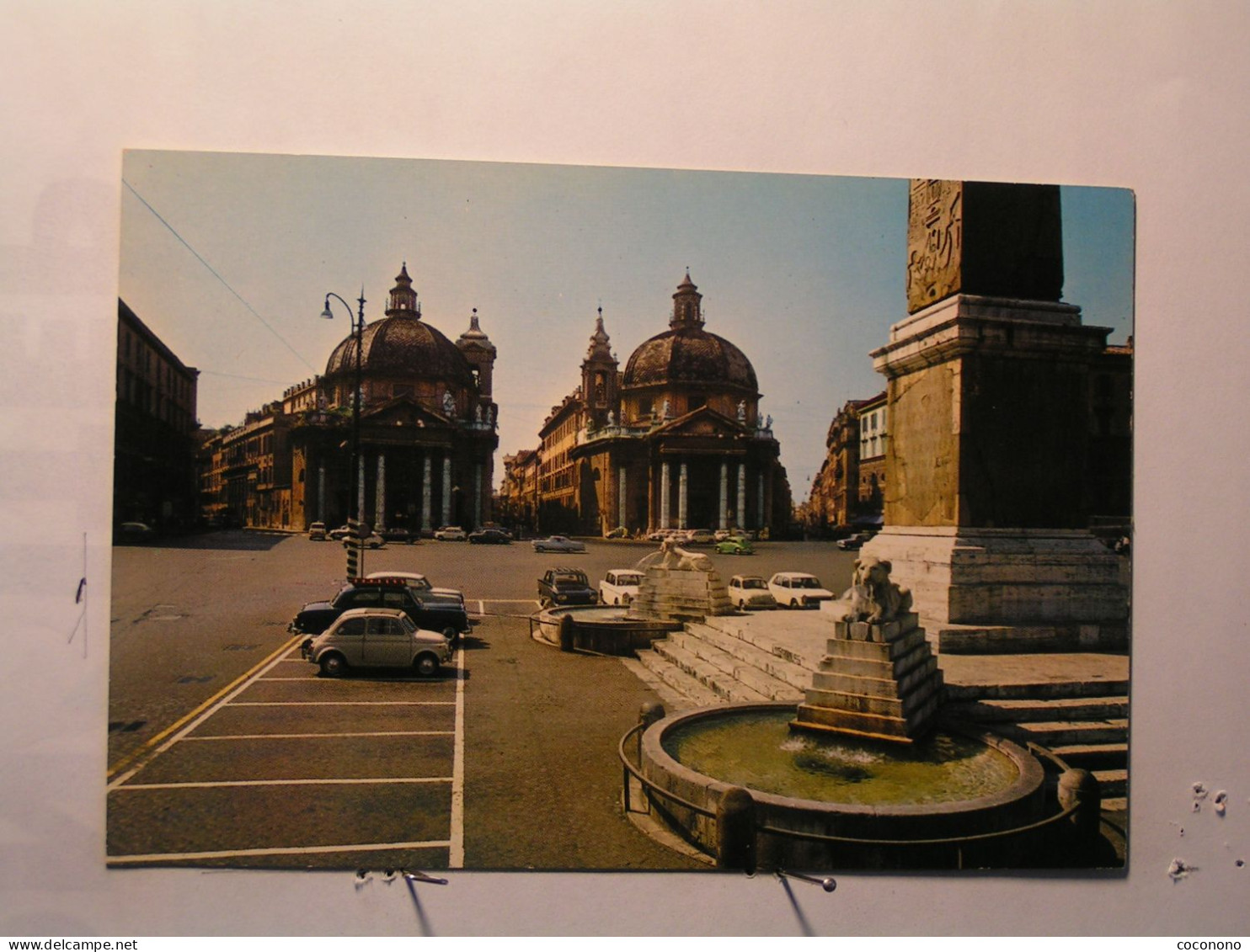 Roma (Rome) - Piazza Del Popolo - Chiese S Maria Dei Miracoli ..... - Orte & Plätze