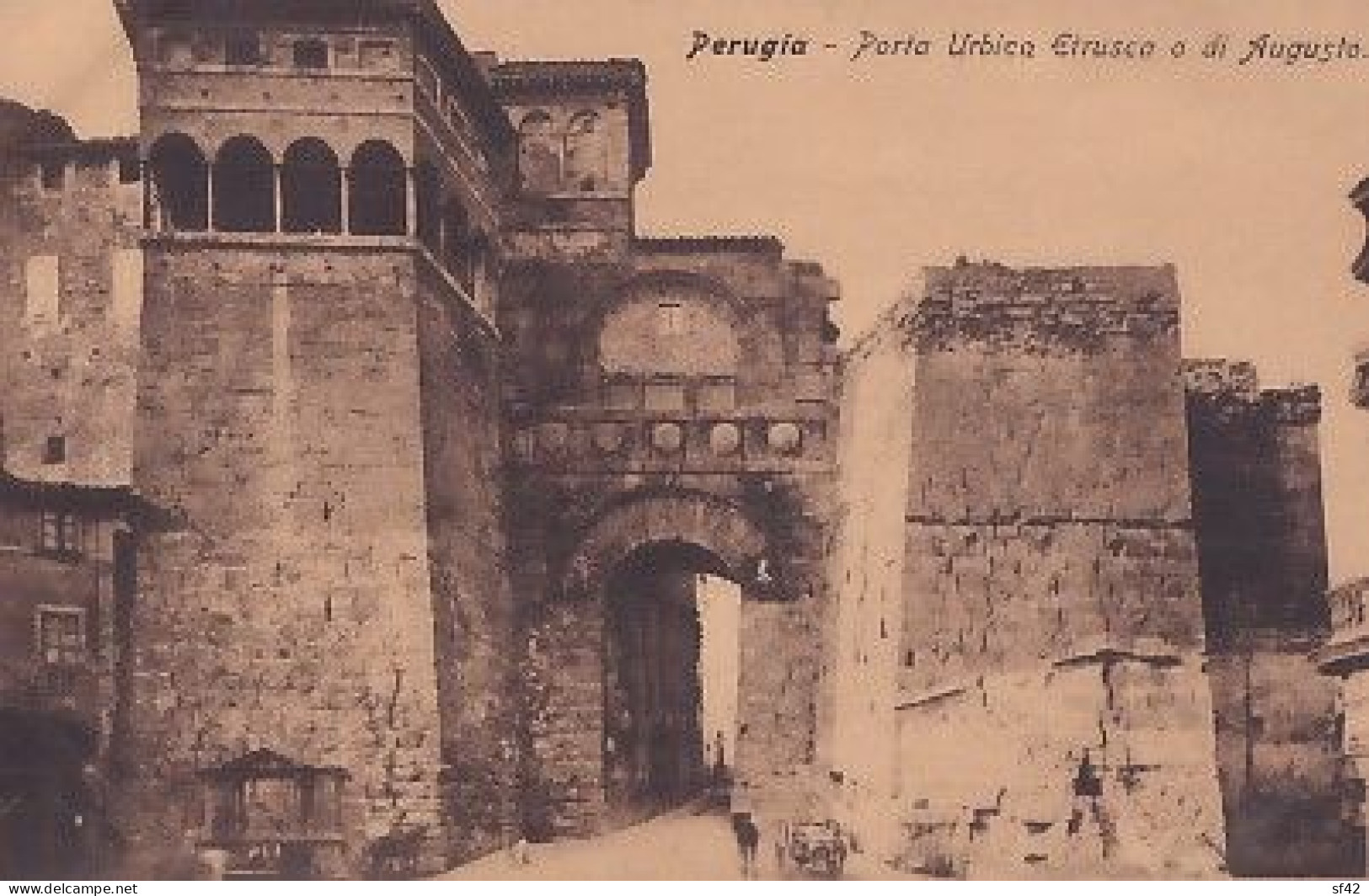 PERUGIA        PORTA URBICA ETRUSCA - Perugia