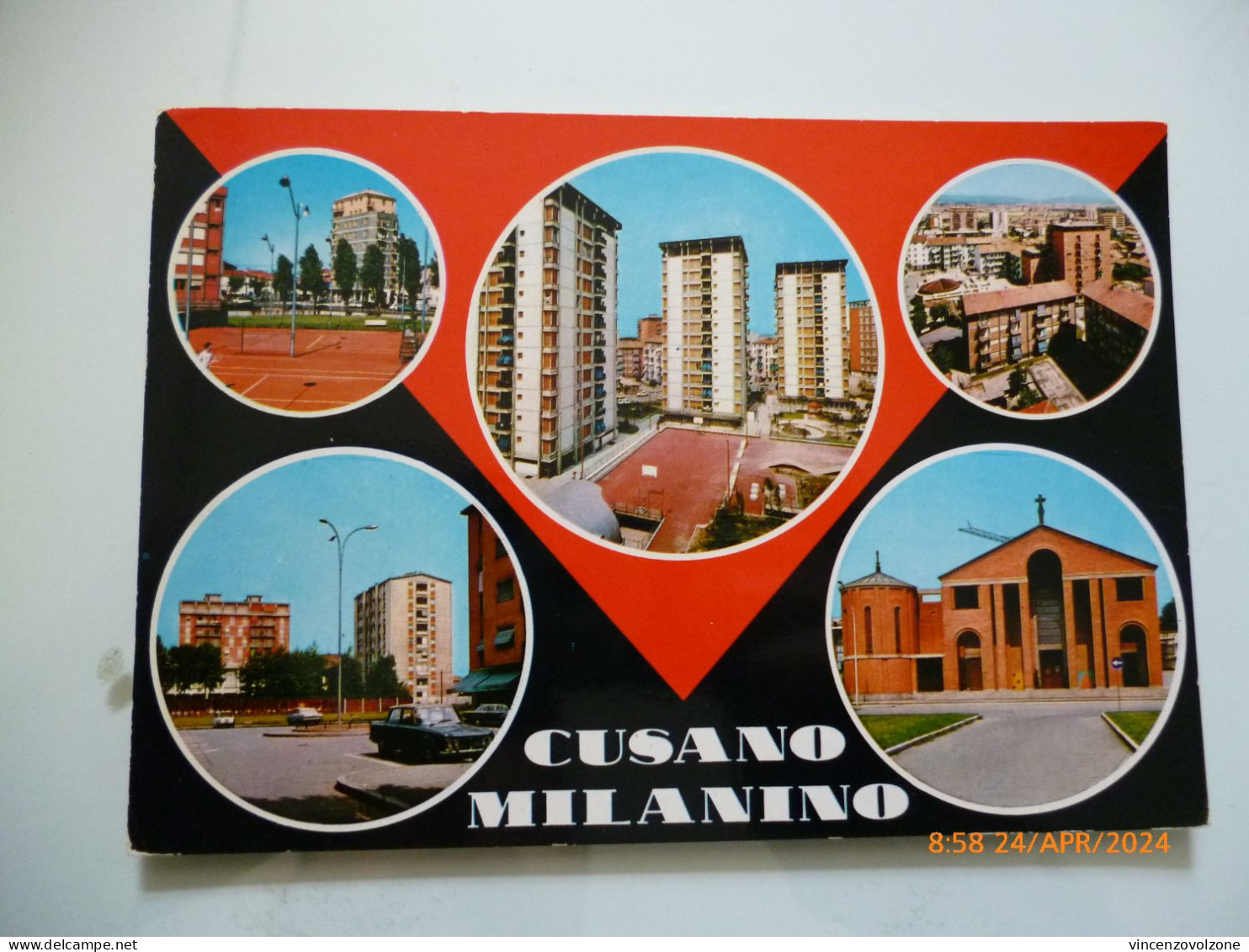 Cartolina Viaggiata "CUSANO MILANINO" Vedutine 1977 - Milano