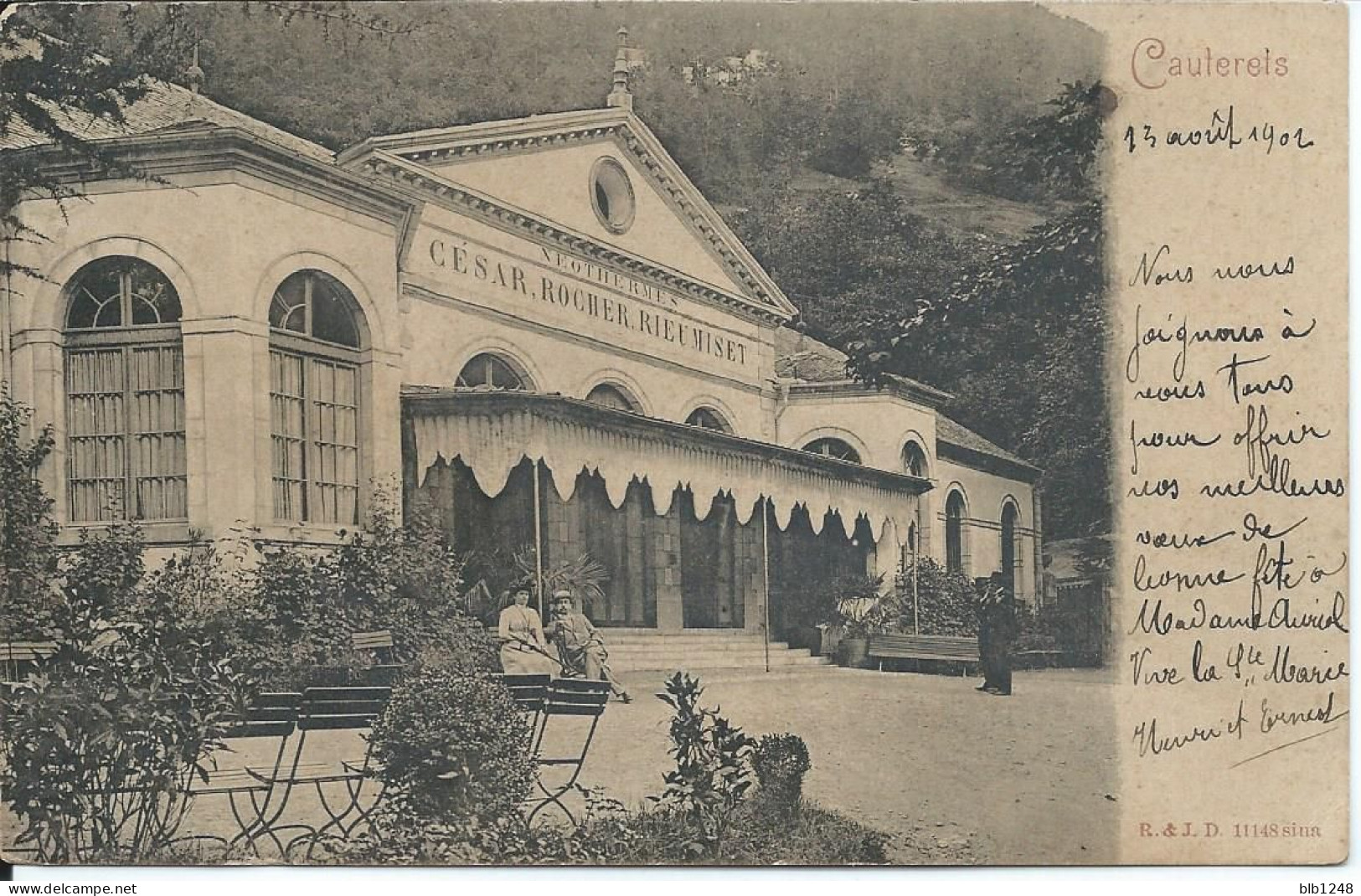 [65] Hautes Pyrénées > Cauterets  Thermes Cesar Rocher Rieumiset - Cauterets