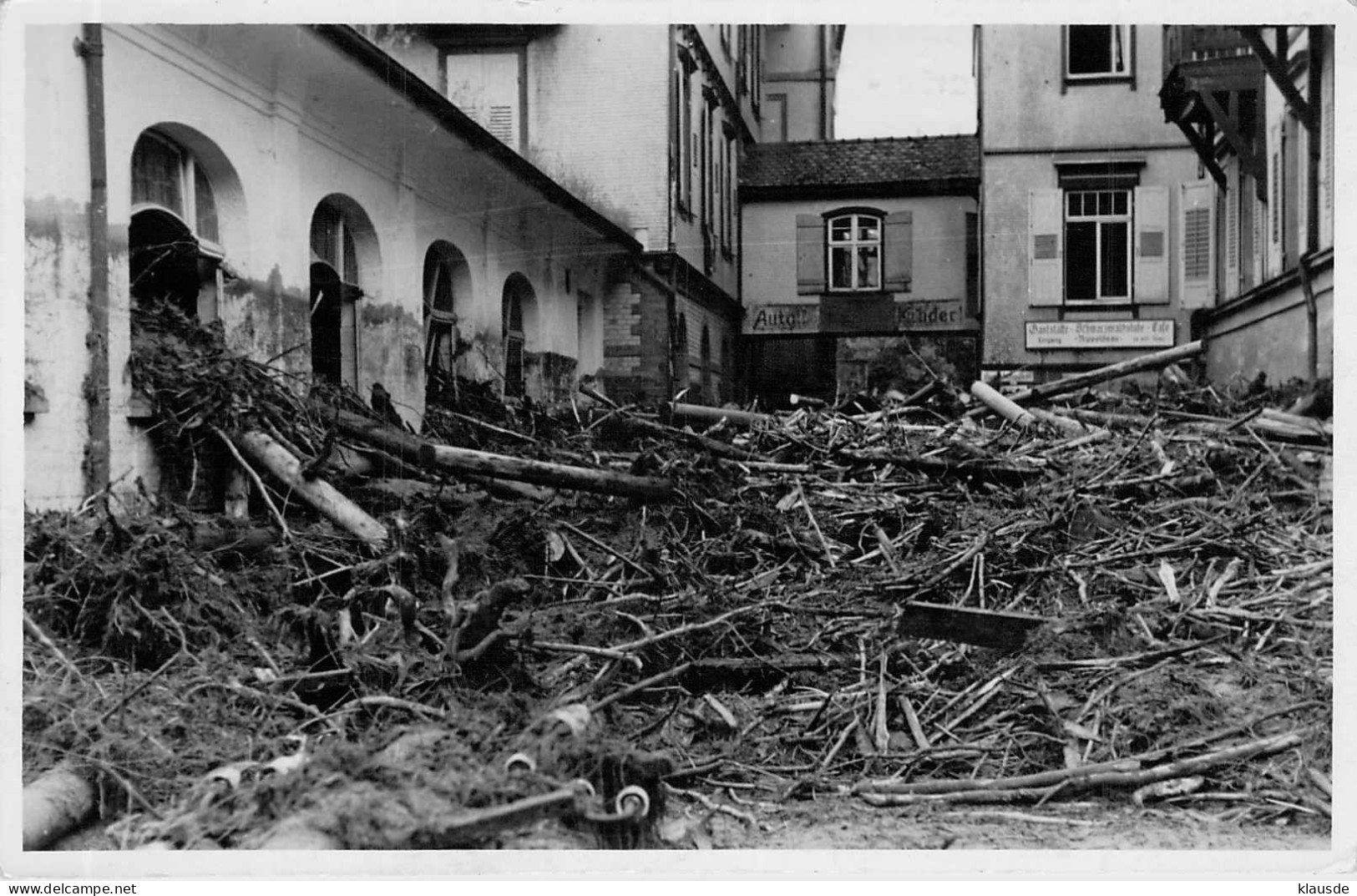 Bad Ripoldsau - Unwetterkatastrophe 1951 "Spendenkarte" - Bad Rippoldsau - Schapbach