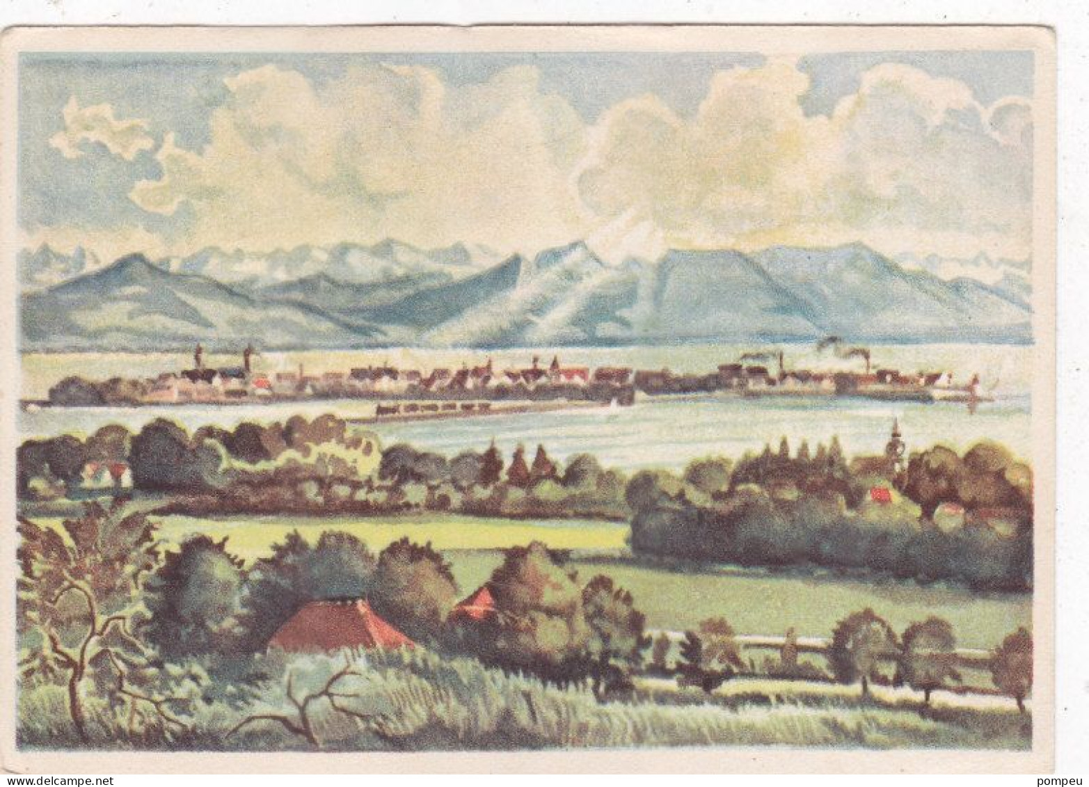 QT - Lot 5 Cartes  - ALEMAGNE - Baden-Wuttemberg - GEBHARD BRAUN  (neuf) - Sonstige & Ohne Zuordnung