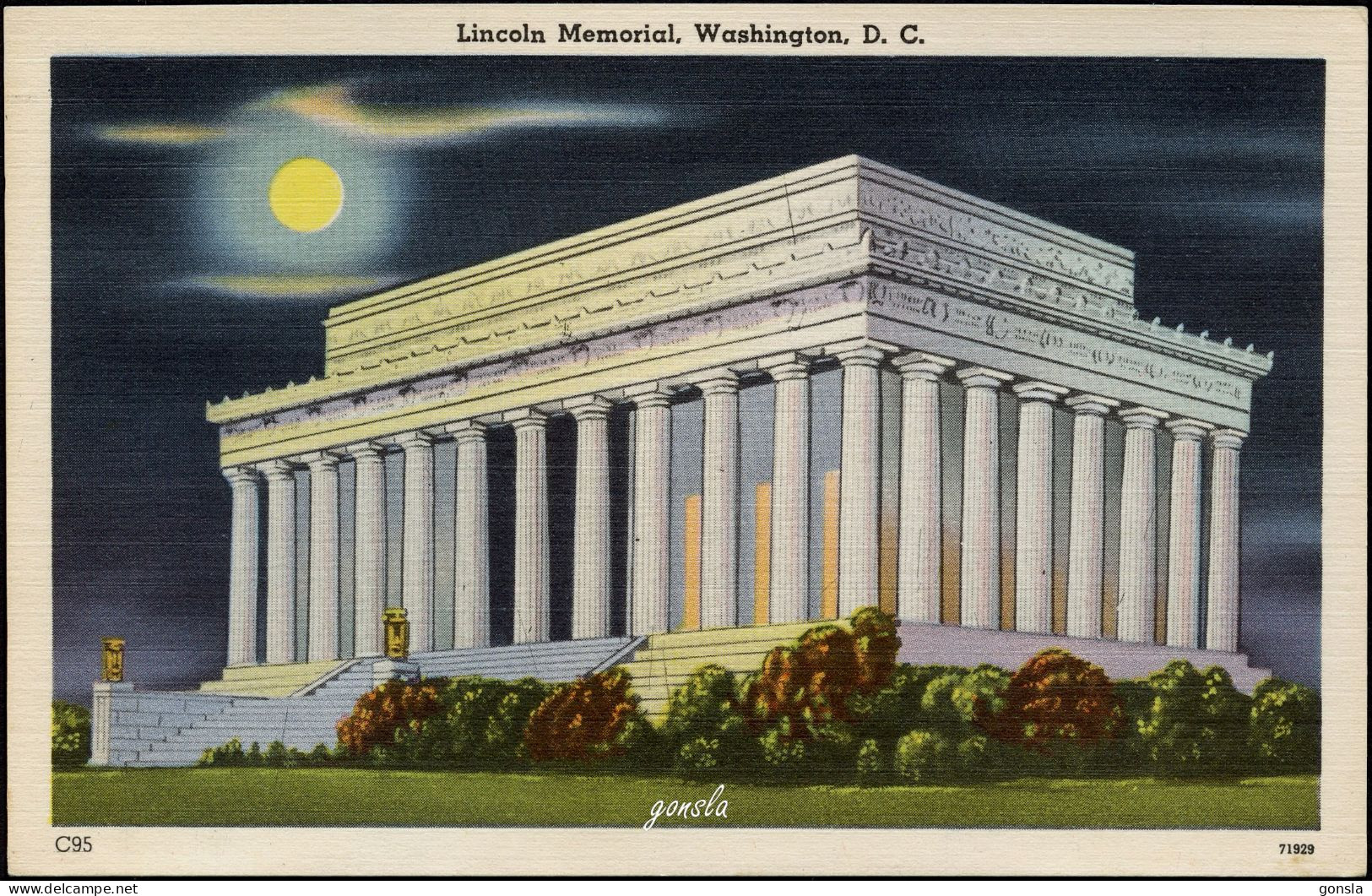 WASHINGTON D.C. 1940-1950 "Lincoln Memorial" - Washington DC