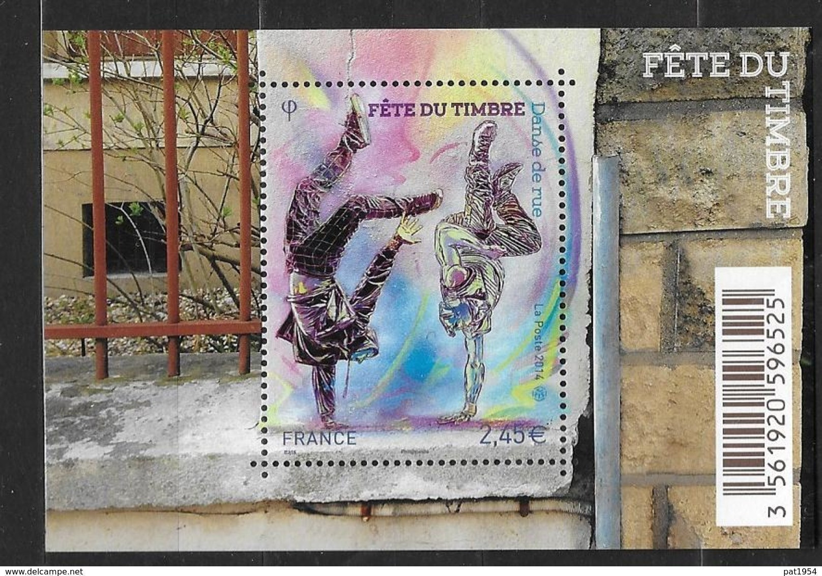 France 2014 Bloc Feuillet N° F4905 Neuf Fête Du Timbre, Danse à La Faciale + 10% - Mint/Hinged